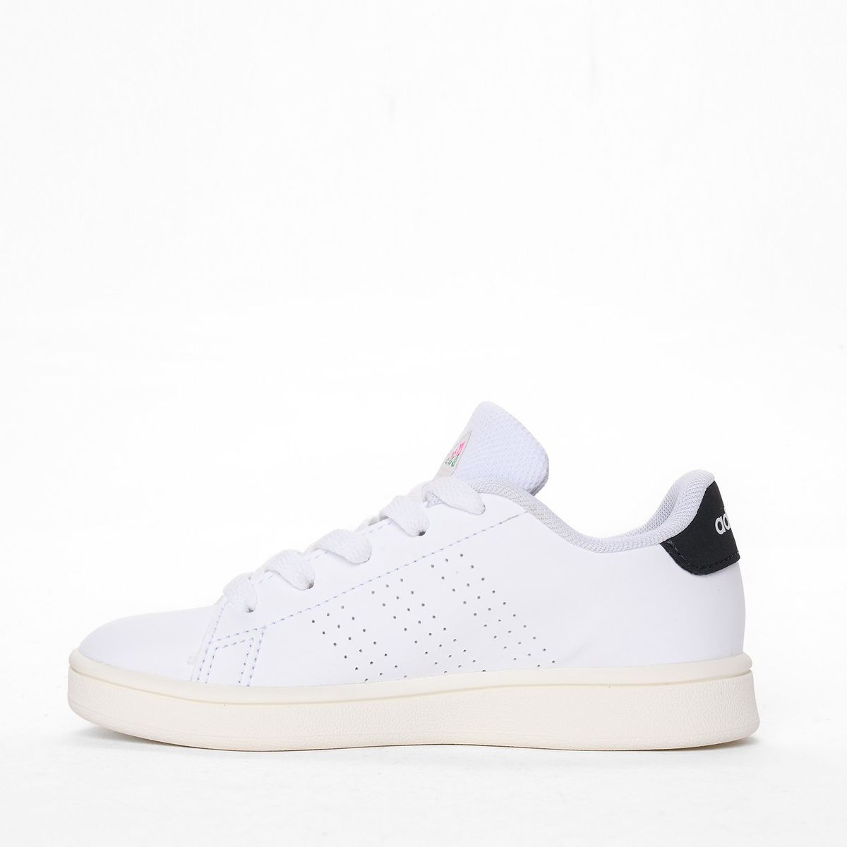 ADIDAS - Tenis blancos Adidas Advantage para Niña  
