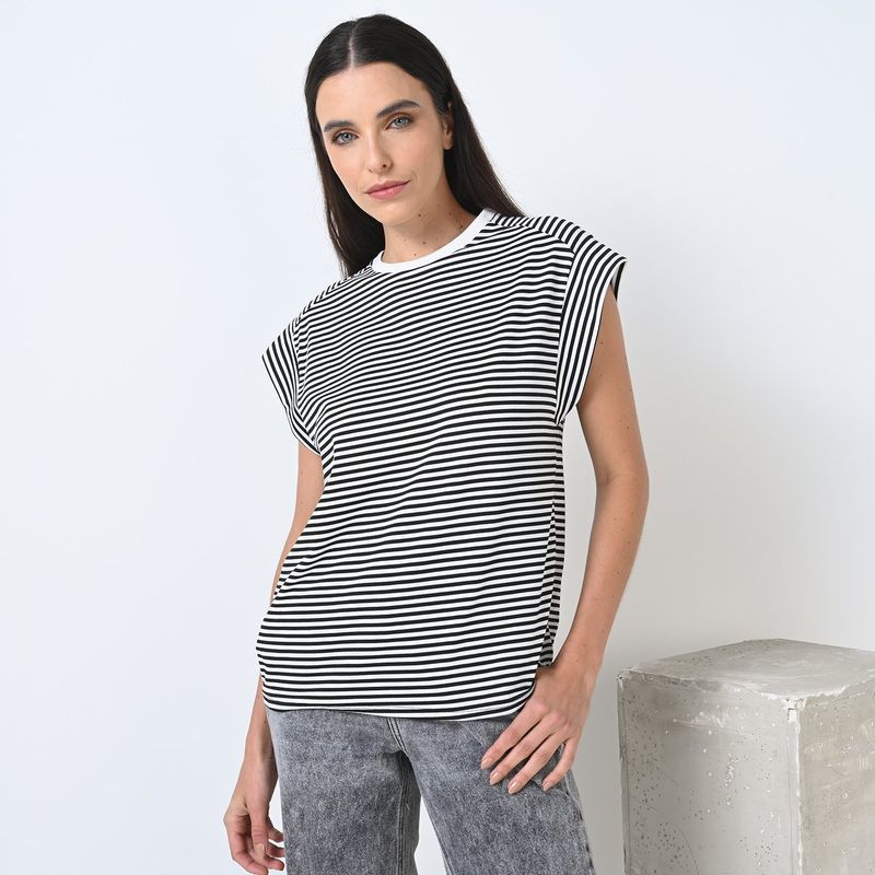 BASEMENT - Camiseta Mujer Manga corta Basement