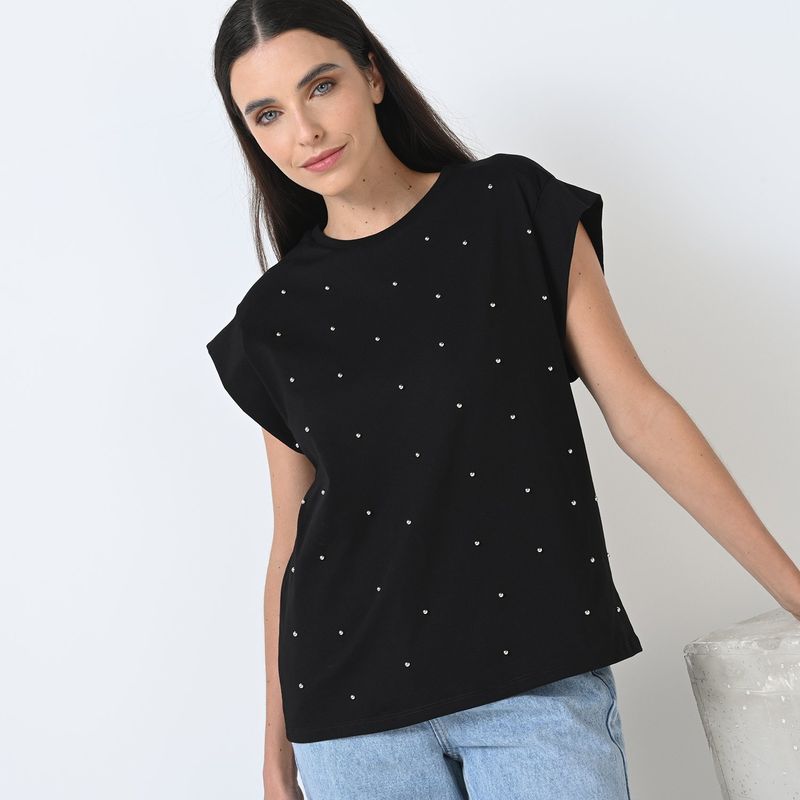 BASEMENT - Camiseta Mujer Manga corta Basement