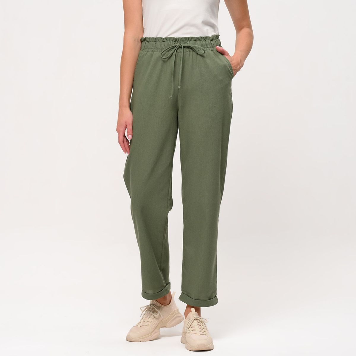 NEWPORT - Pantalón Jogger Mujer Tiro alto Newport