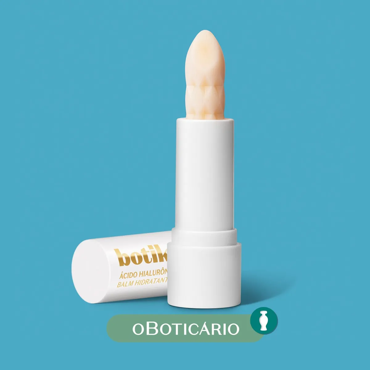 BOTIK - Hidratante Facial Día Botik O Boticario Labial Hidratante Acido Hialuronico Fps15 Botik O Boticario Para Todo Tipo De Piel 3,2 gr
