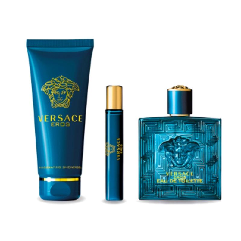 VERSACE - Set de perfume Hombre Versace Perfume Versace Eros EDT 100ML
