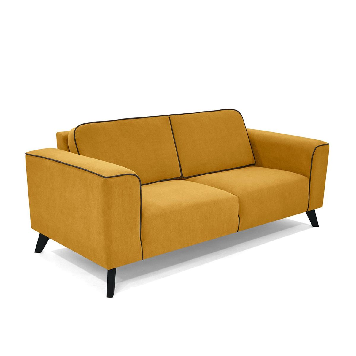 MICA - Sofá Moderno en Poliéster Lunel 83 x 190 x 85 cm Mica