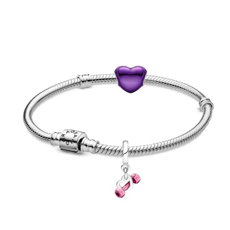 PANDORA - Set Pandora Mancuernas y Corazon