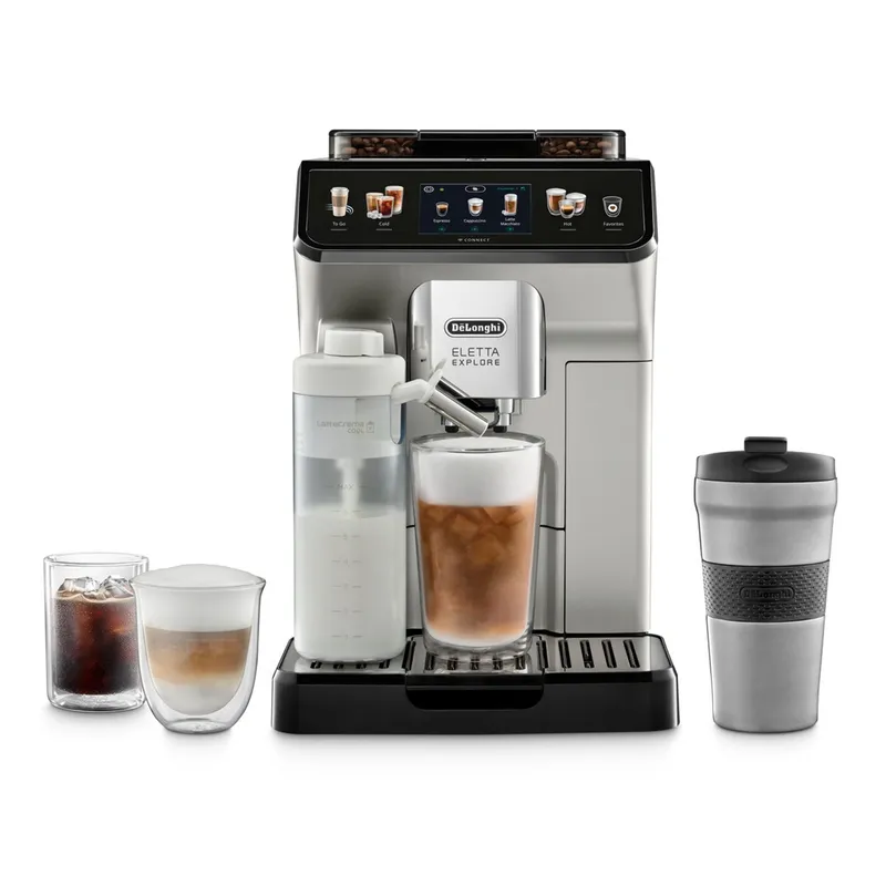 DELONGHI - Cafetera expresso Delonghi ECAM45086S 50 tazas