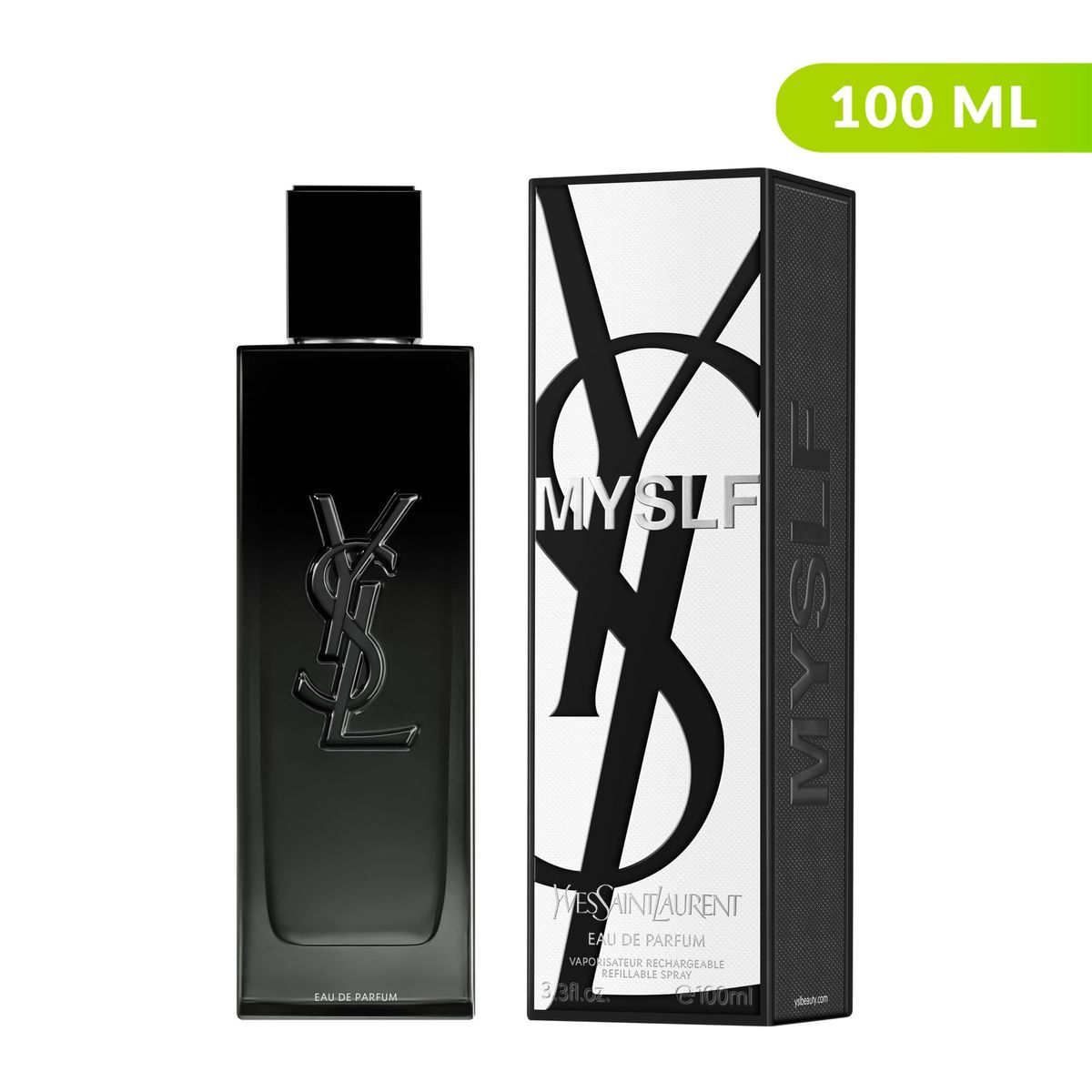 YVES SAINT LAURENT - Perfume Hombre Yves Saint Laurent Myslf 100 ml Eau de parfum
