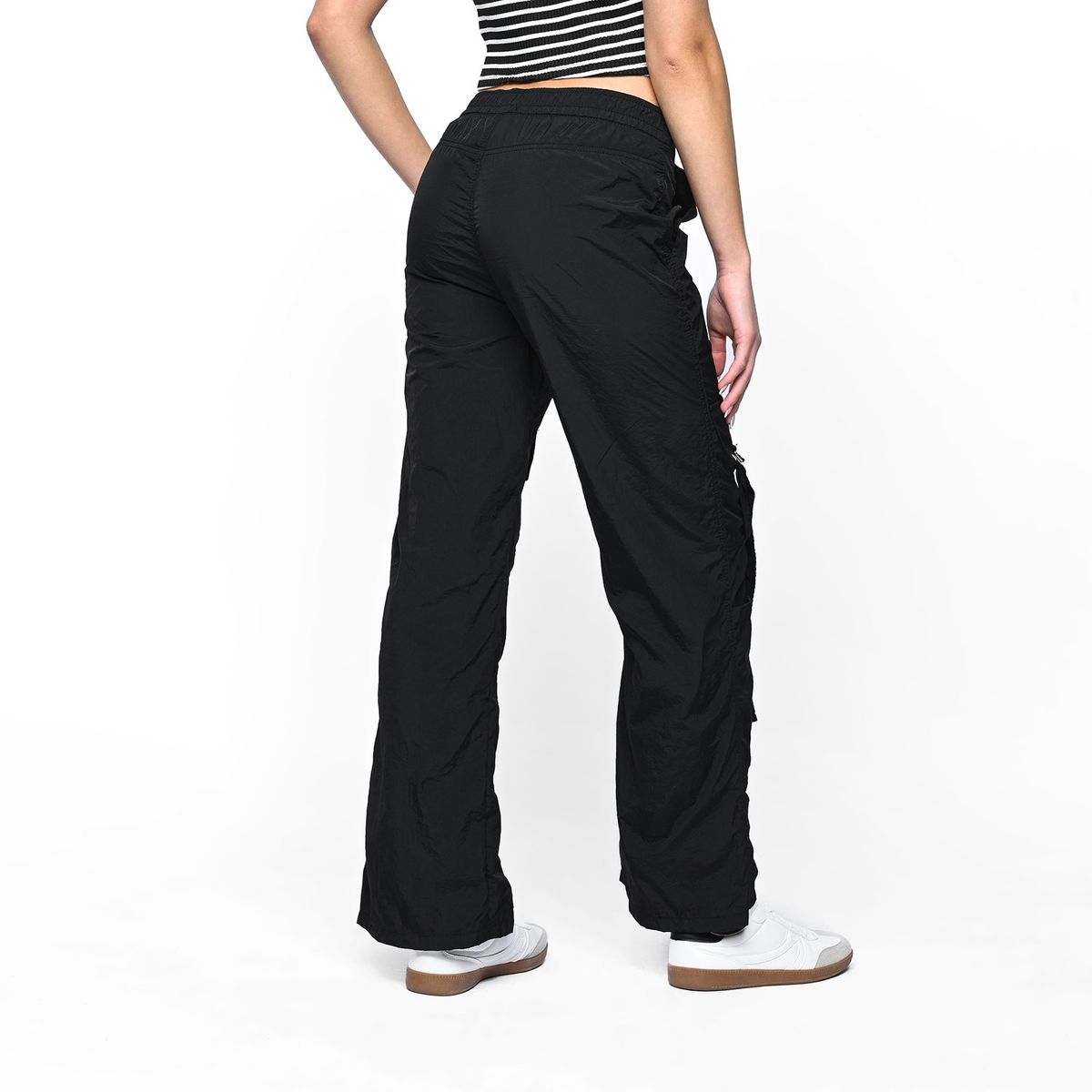 SYBILLA - Pantalón Cargo Mujer Tiro alto Sybilla
