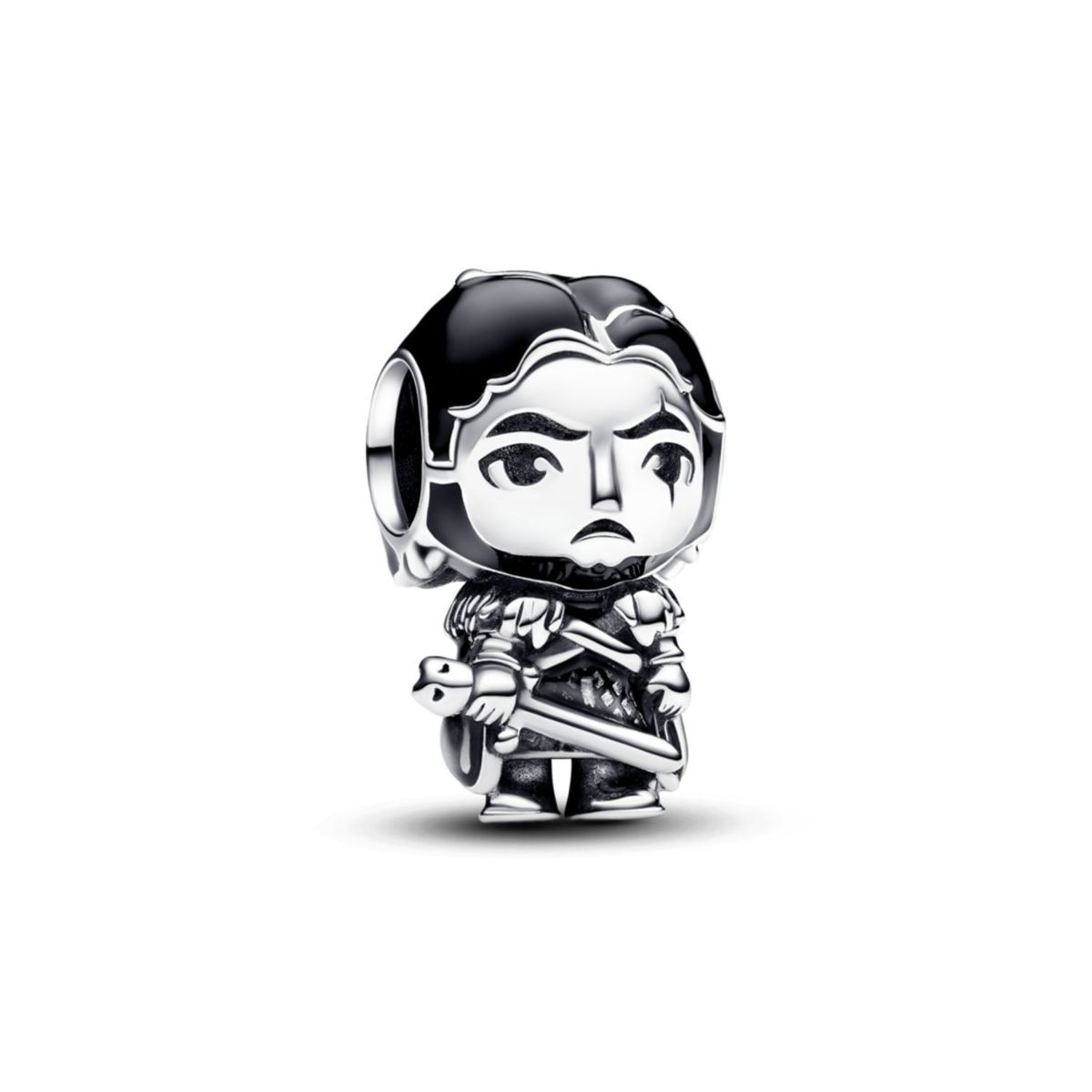 PANDORA - Charm Pandora Jon Snow de GOT Plata Esterlina
