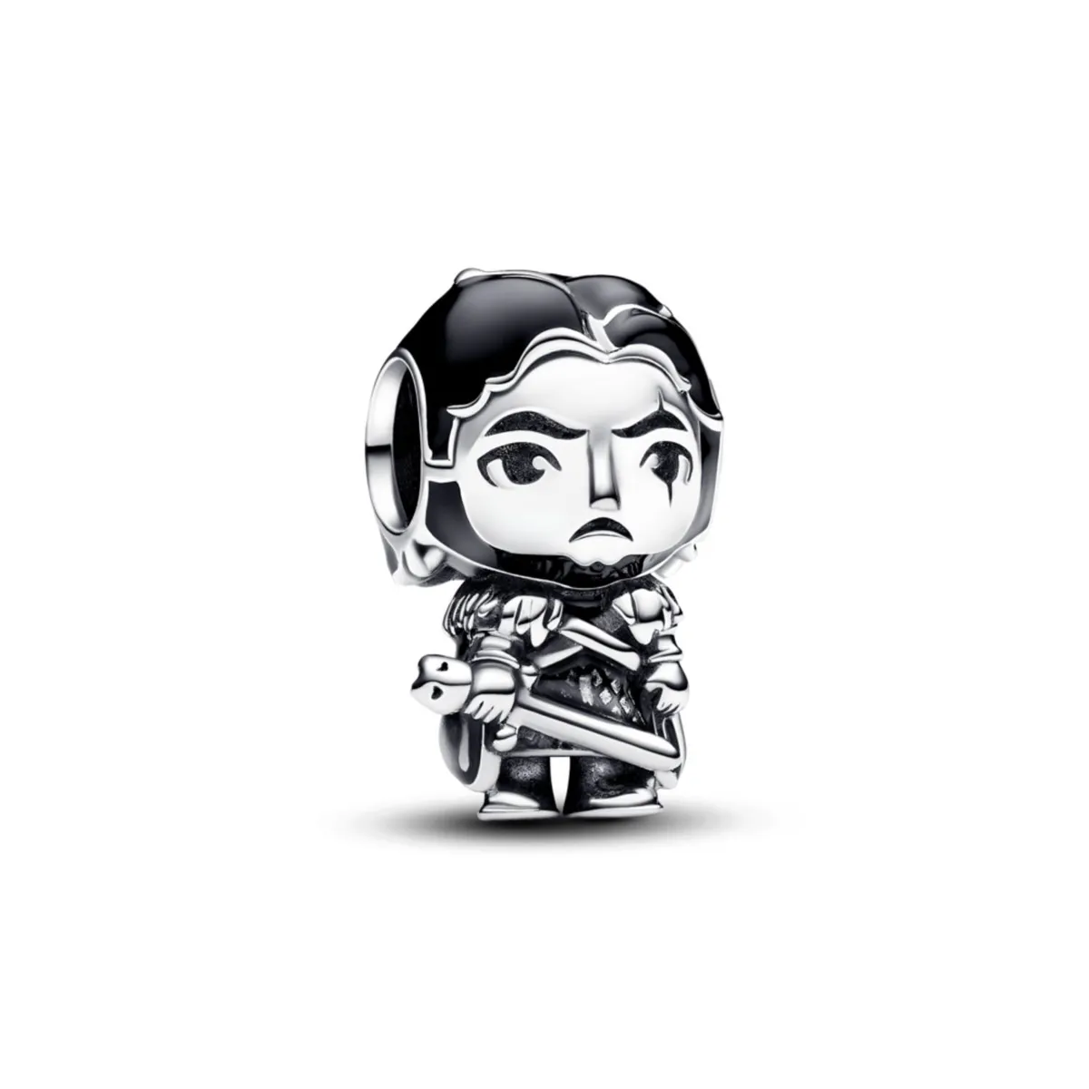 PANDORA - Charm Pandora Jon Snow de GOT Plata Esterlina
