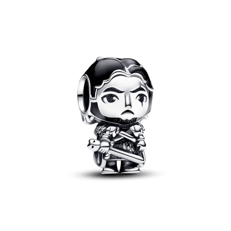 PANDORA - Charm Pandora Jon Snow de GOT Plata Esterlina
