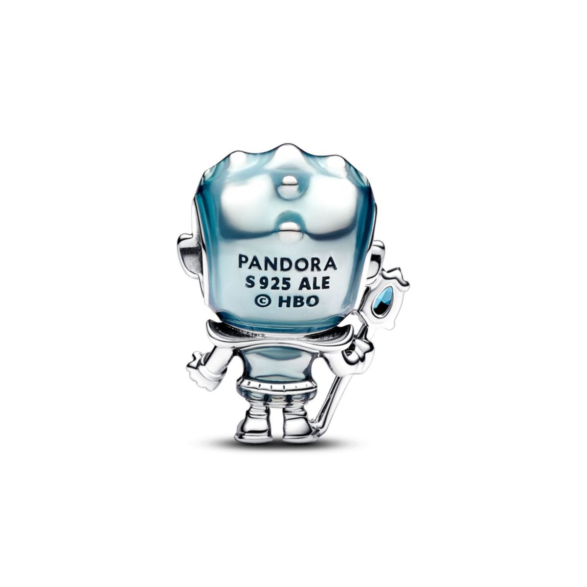 PANDORA - Charm Pandora White Walker de GOT Plata Esterlina