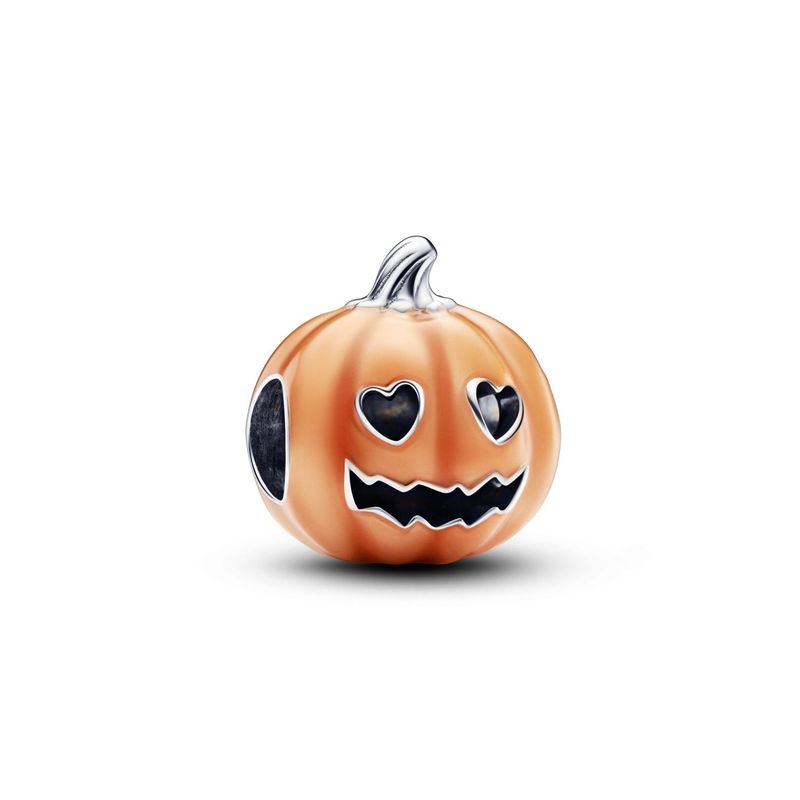 PANDORA - Charm Pandora Calabaza Que Brilla Plata Esterlina