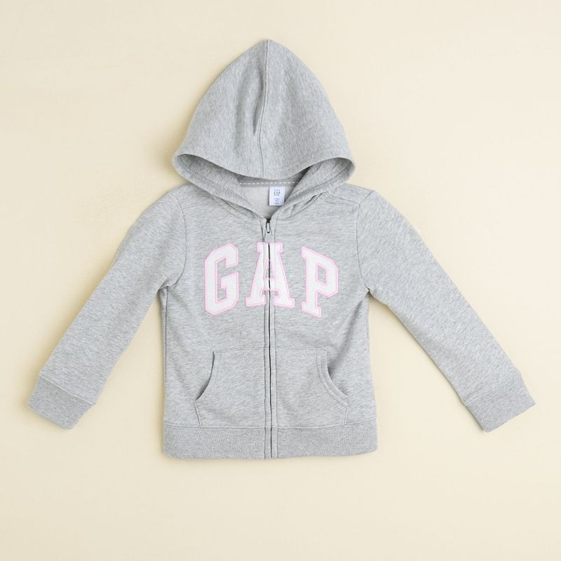 GAP - Saco Niña con Logo Con capucha Algodón GAP