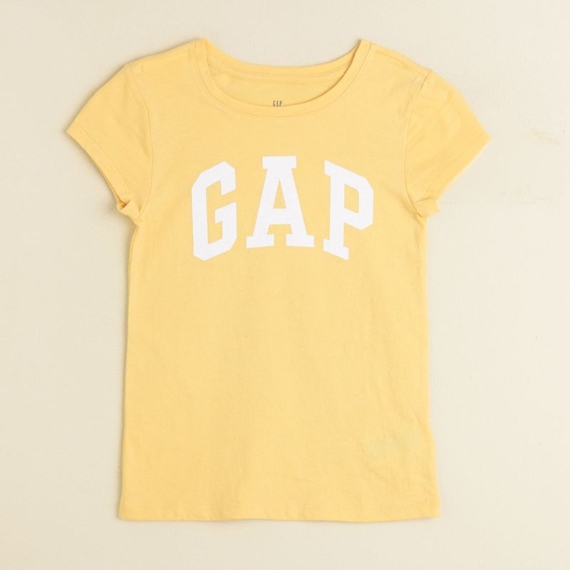 GAP - Camiseta Niña con Logo Manga corta Algodón GAP