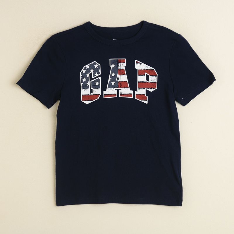 GAP - Camiseta Niño con Logo Manga corta Algodón GAP