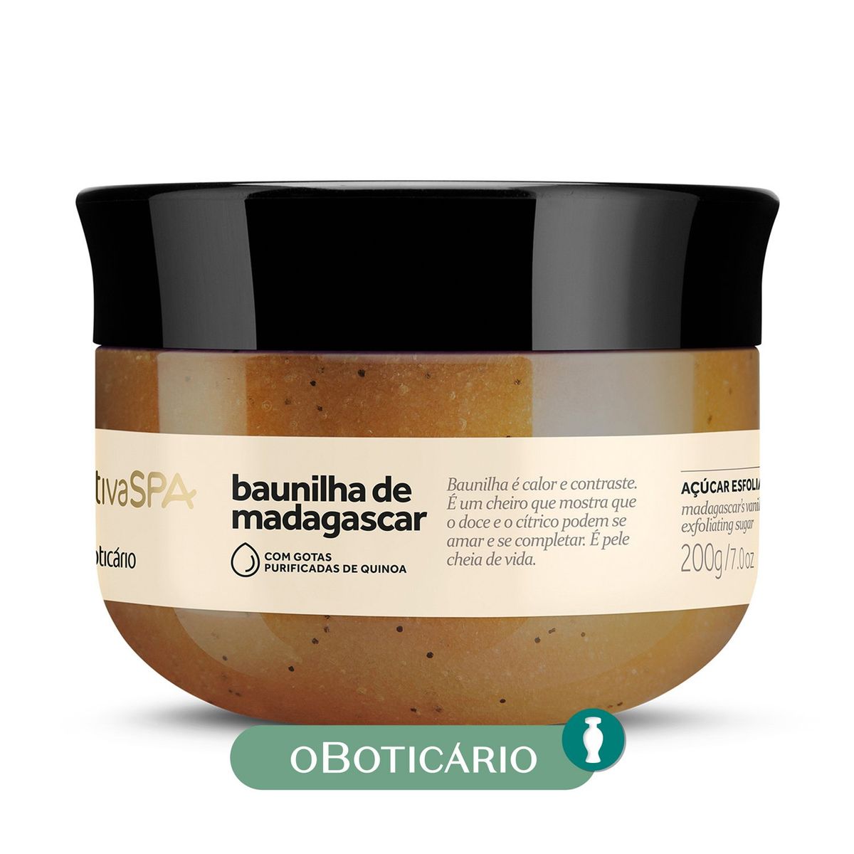 NATIVA SPA - Exfoliante AZU V MADAGAS Nativa Spa O Boticario Para Todo tipo de piel 200 g 