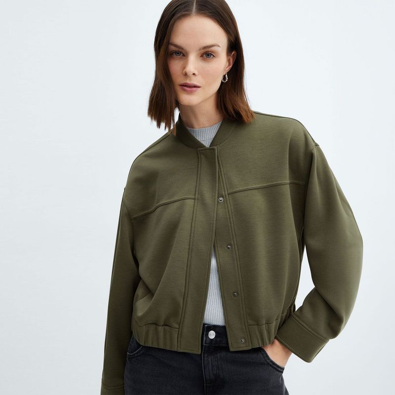 MANGO - Chaqueta Bomber Mujer MANGO