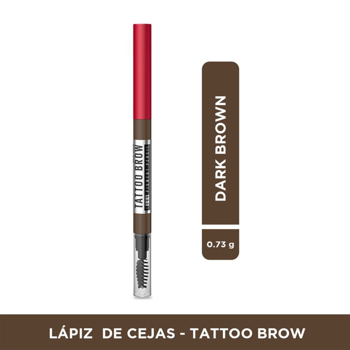 MAYBELLINE - Maquillaje para cejas TATTOO BROW 36H PENCIL LT BR AS Maybelline 0.25 g