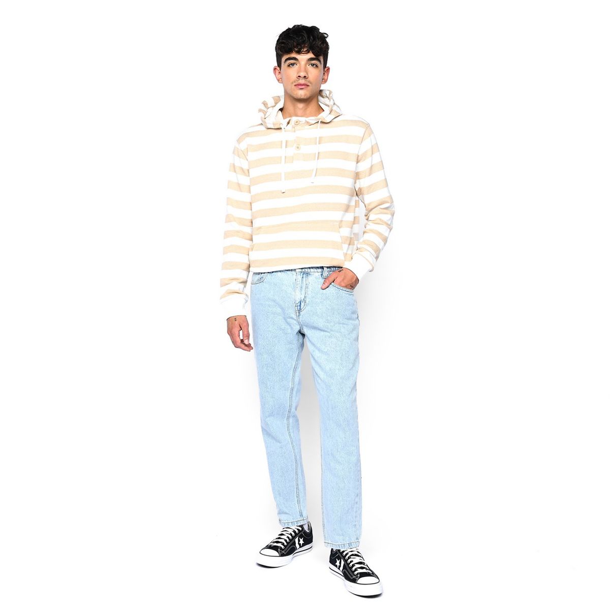 BEARCLIFF - Jean 5 Bolsillos Hombre Relax de Algodón Bearcliff