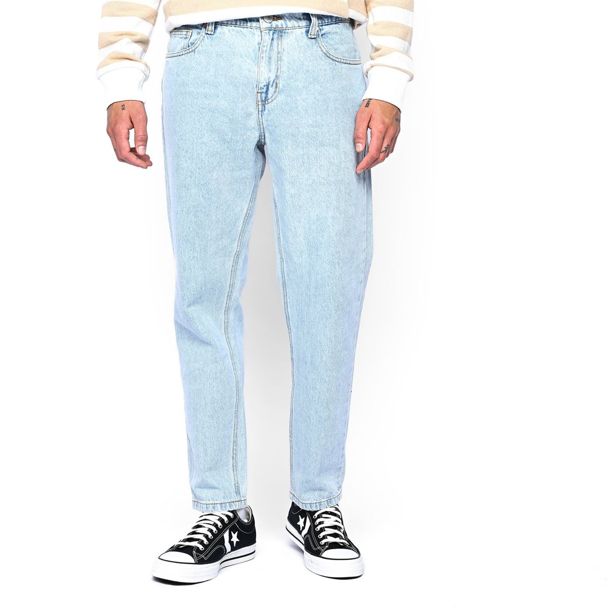 BEARCLIFF - Jean 5 Bolsillos Hombre Relax de Algodón Bearcliff