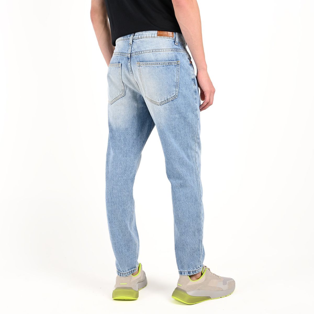 BEARCLIFF - Jean 5 Bolsillos Hombre Relax de Algodón Bearcliff