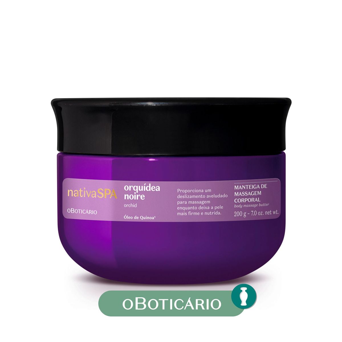 NATIVA SPA - Hidratante corporal NATIVA SPA ORQUIDEA NOIRE NATIVA SPA O Boticario para Todo tipo de piel 200ml