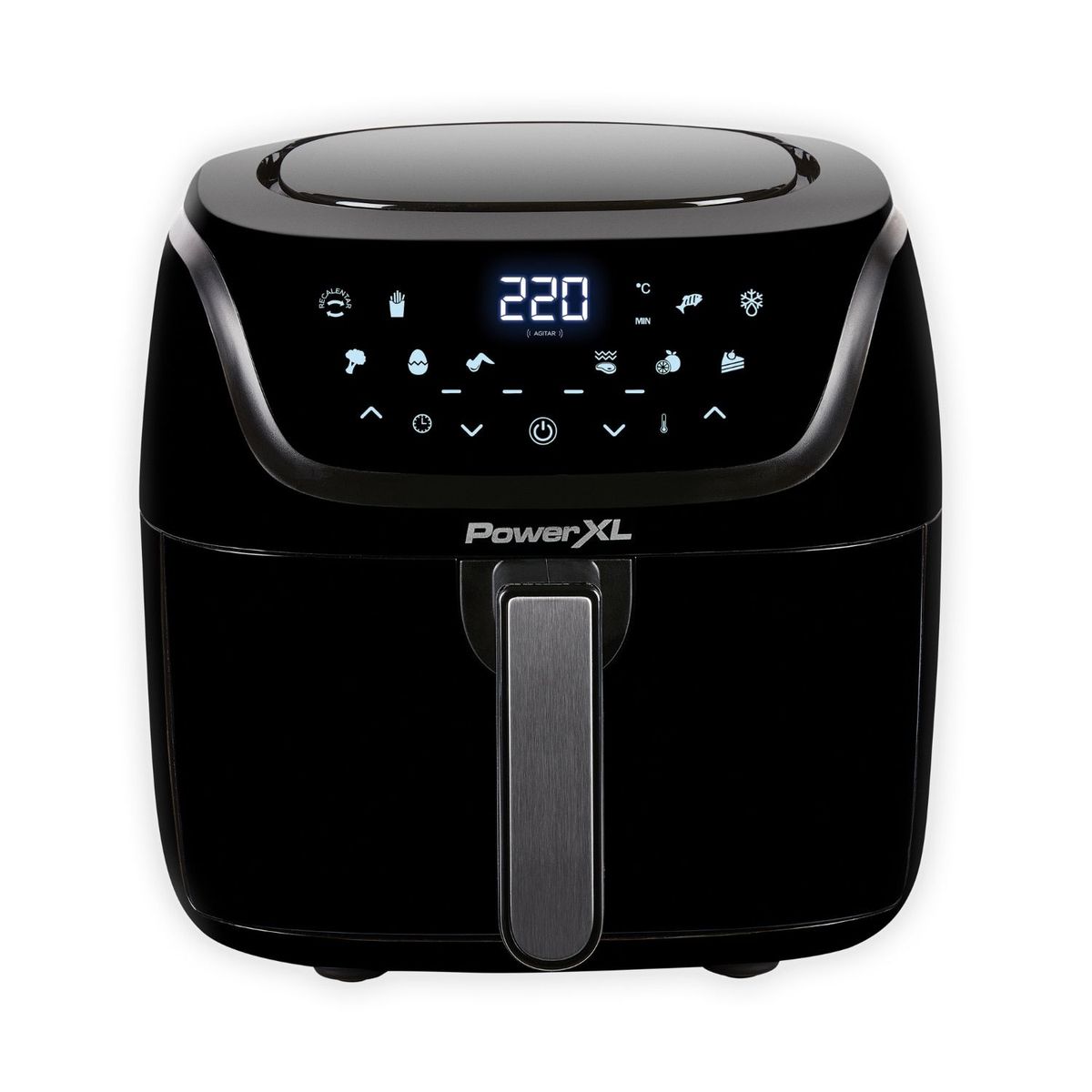 POWER XL - Freidora de Aire Digital PowerXL de 3.8L, Cocción en 2 Niveles + 10 Funciones, AF-E4001-LA