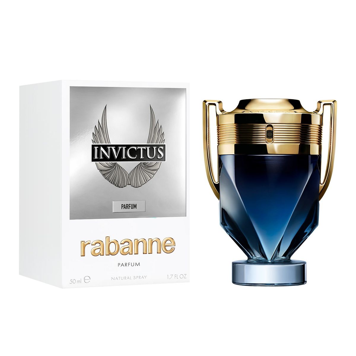 RABANNE - Perfume Hombre Rabanne Invictus Parfum 50 ml Eau de parfum