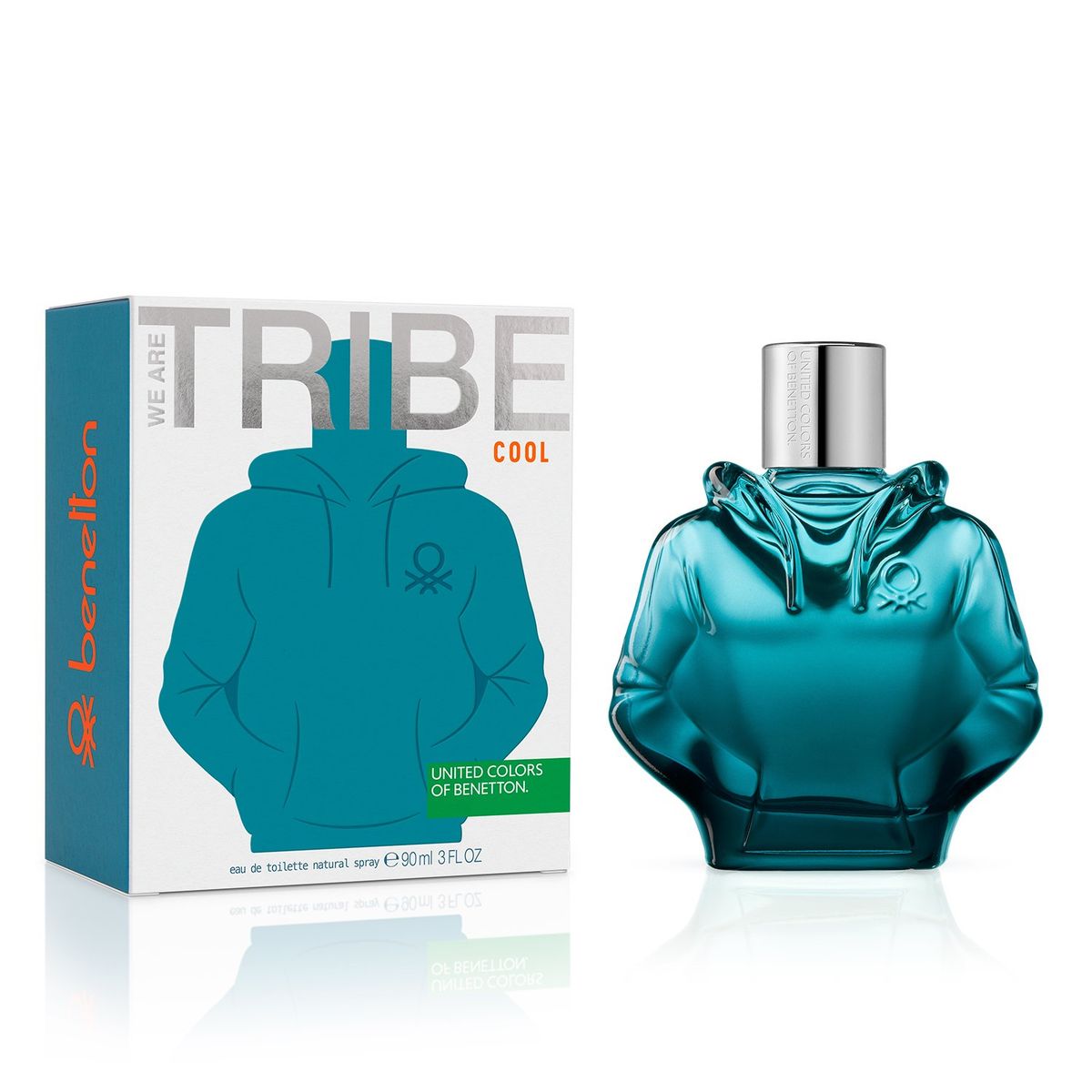 BENETTON - Perfume Hombre Benetton Tribe Cool 90 ml Eau de toilette 