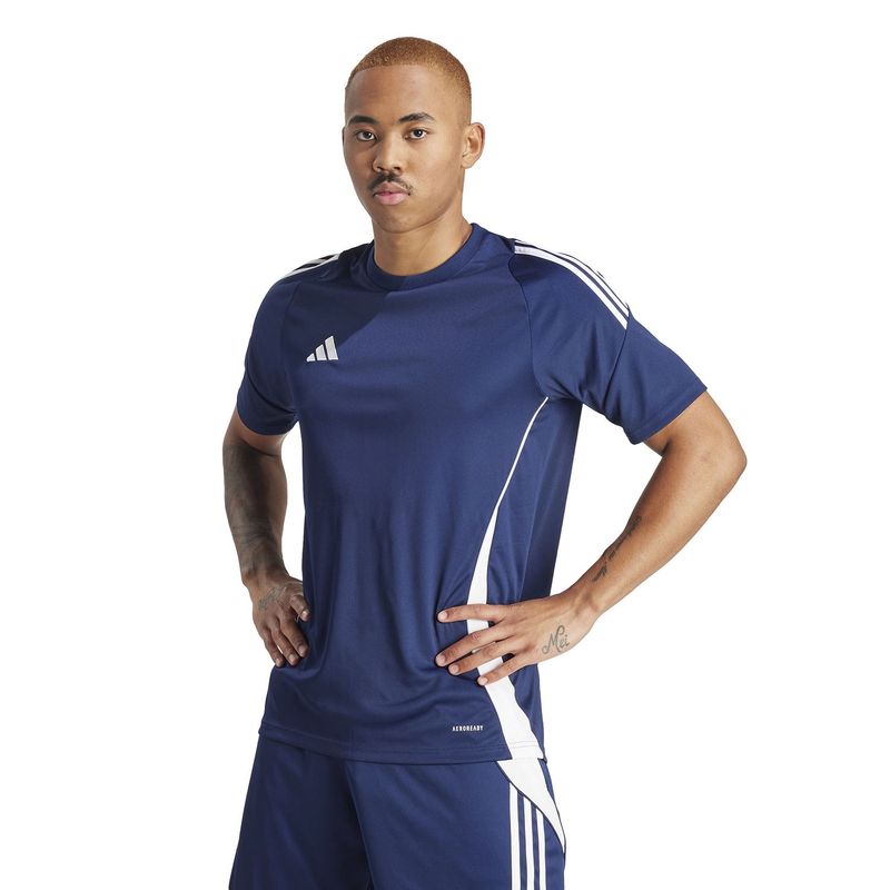 ADIDAS - Camiseta deportiva Hombre Adidas Manga corta Fútbol AEROREADY