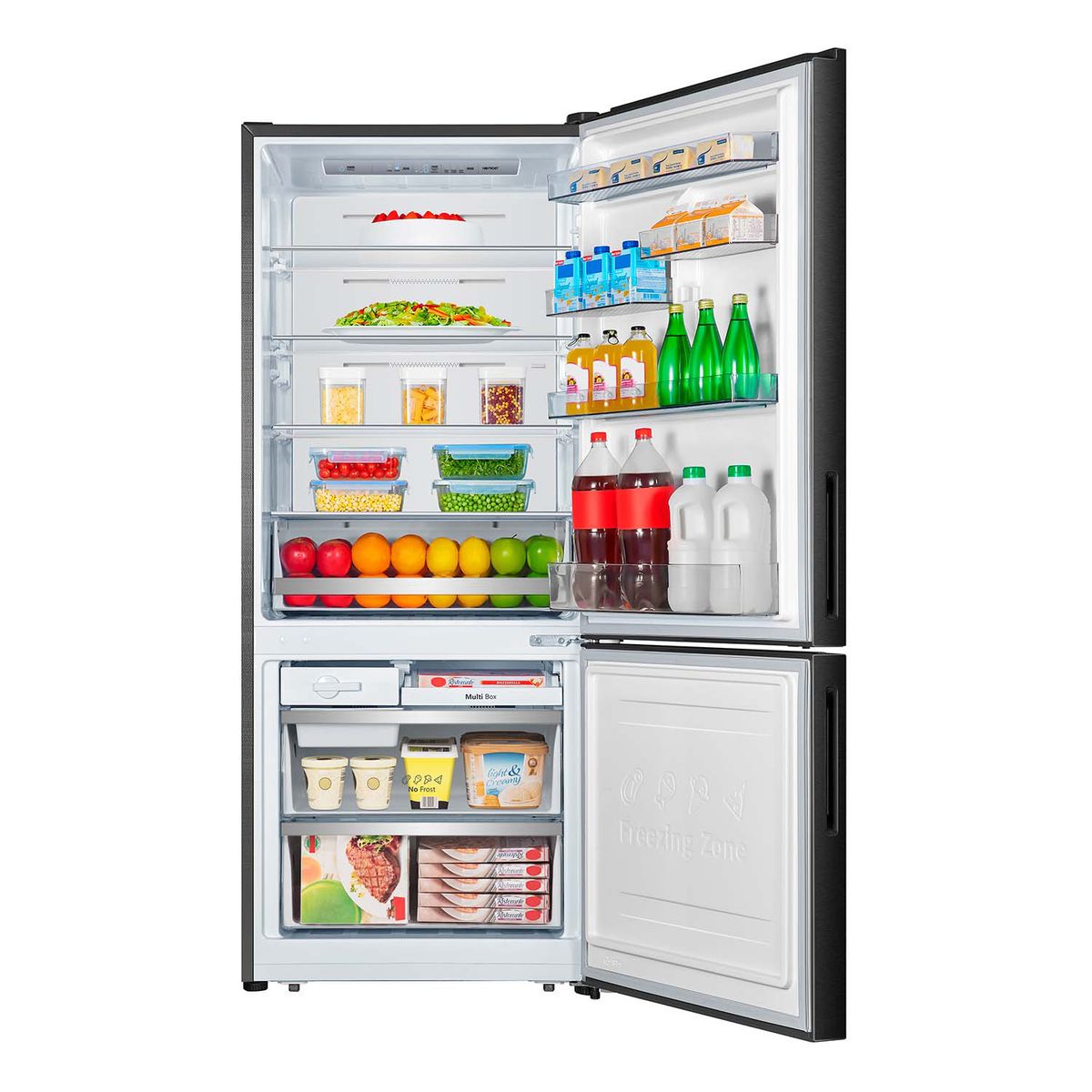 HISENSE - Nevera Congelador inferior Hisense 417 lt Netos BCD422 RB15N6