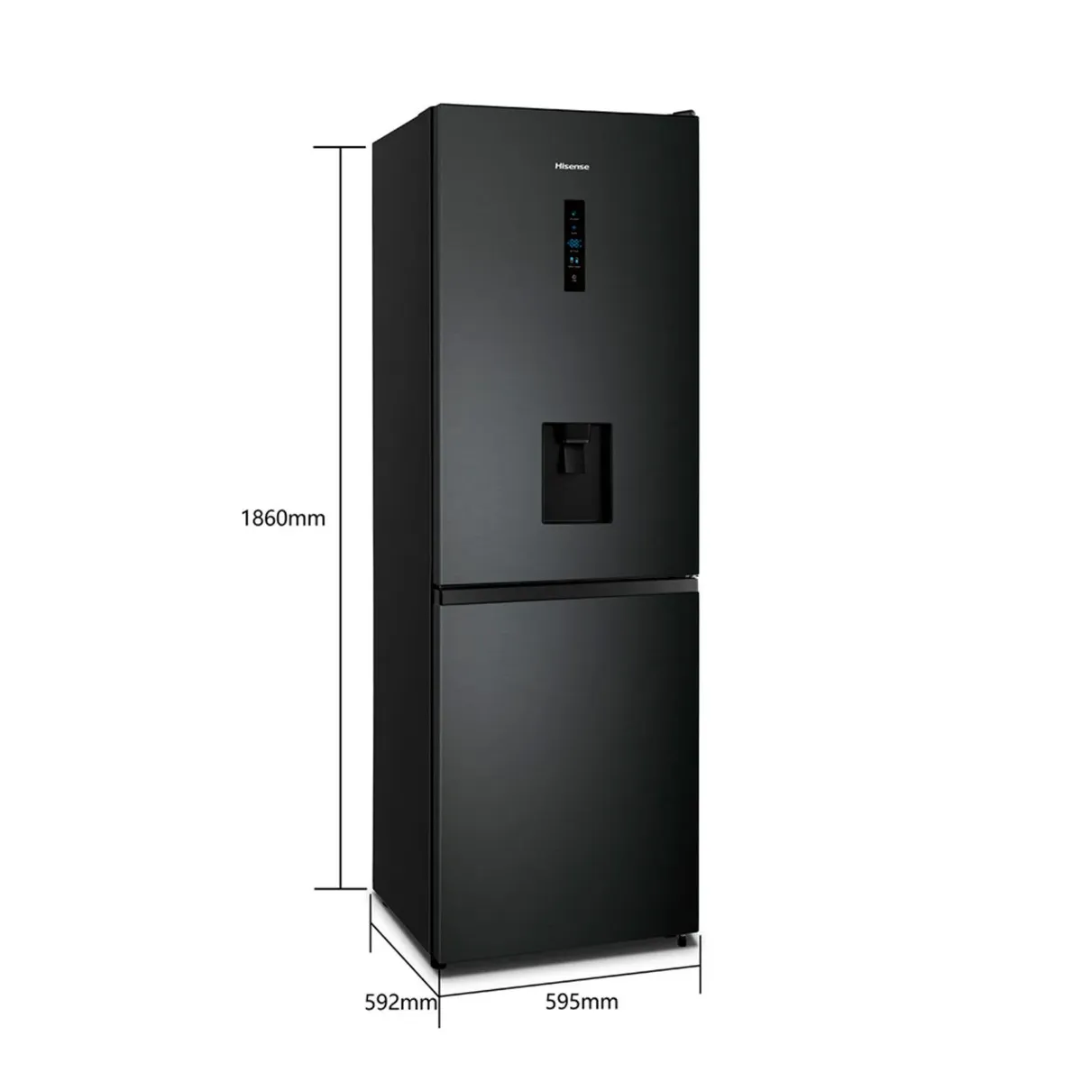 HISENSE - Nevera Congelador inferior Hisense 304 lt Netos BCD300 RB395WB