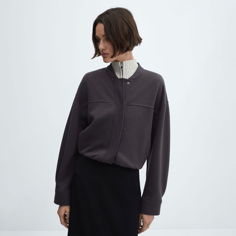 MANGO - Chaqueta Bomber Mujer MANGO