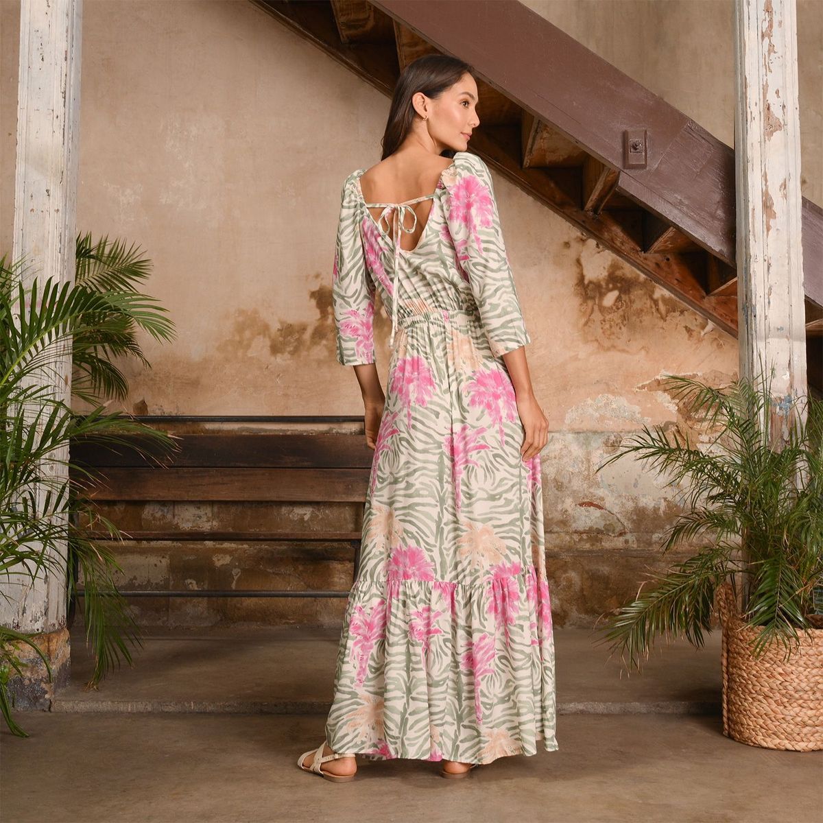 GORETTY MEDINA X FALABELLA - Vestido Mujer Largo Casual GORETTY MEDINA X FALABELLA