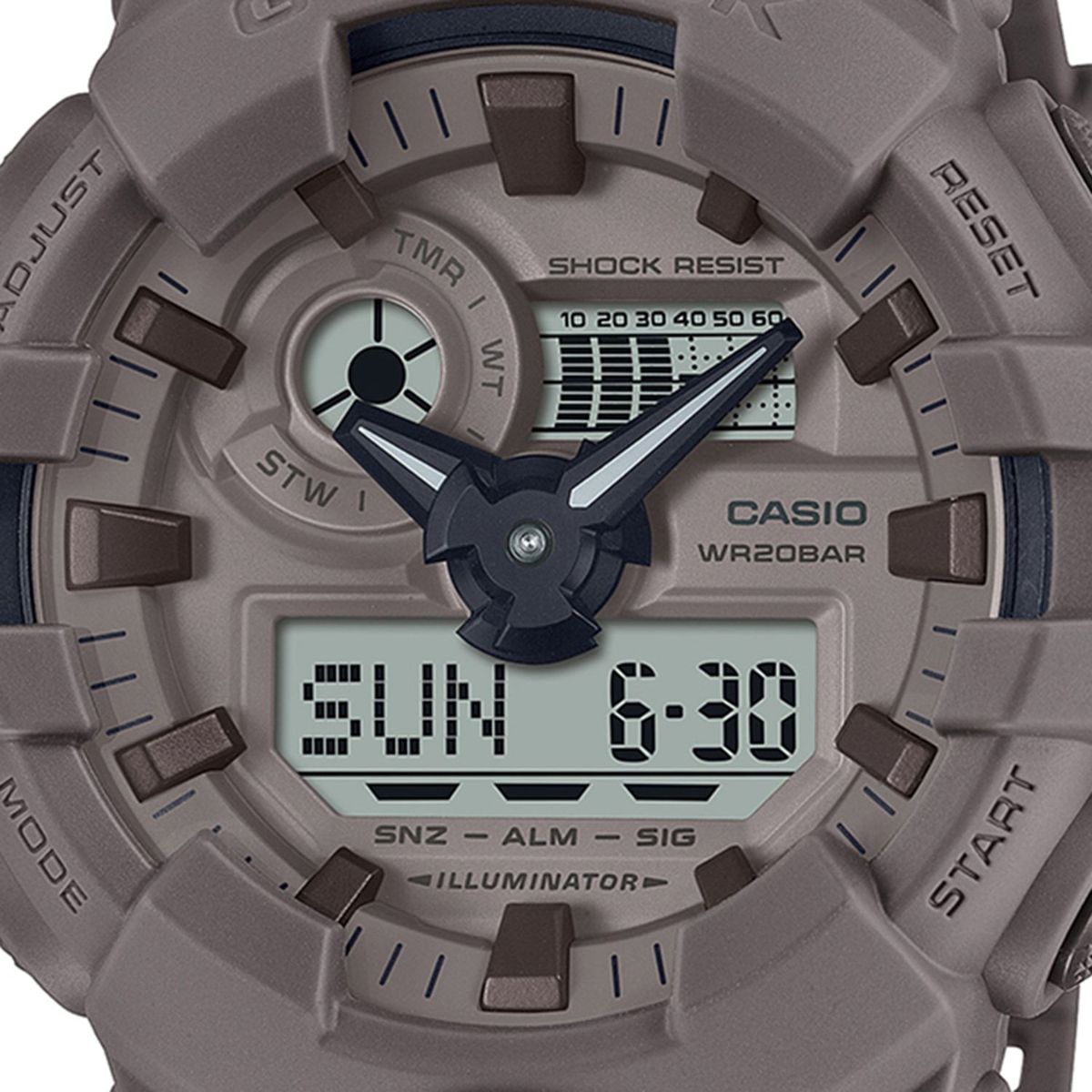 CASIO - Reloj Hombre G-Shock GA-700NC-5ADR