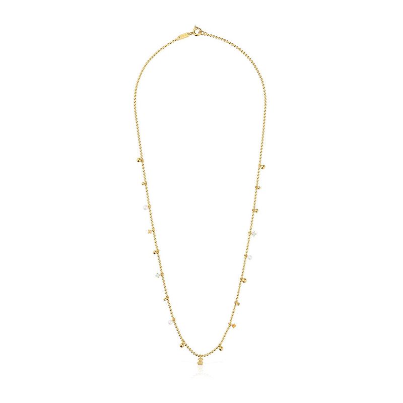 TOUS - Collar Tous Grain Plata/Oro