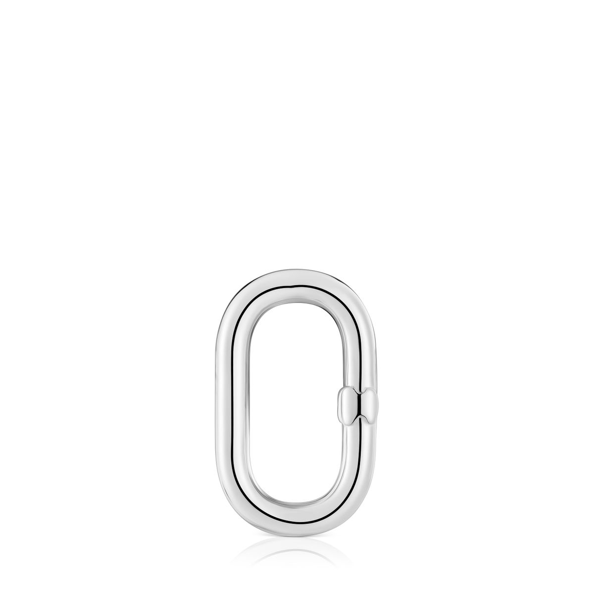 TOUS - Anilla Mediana De Plata Hold Oval