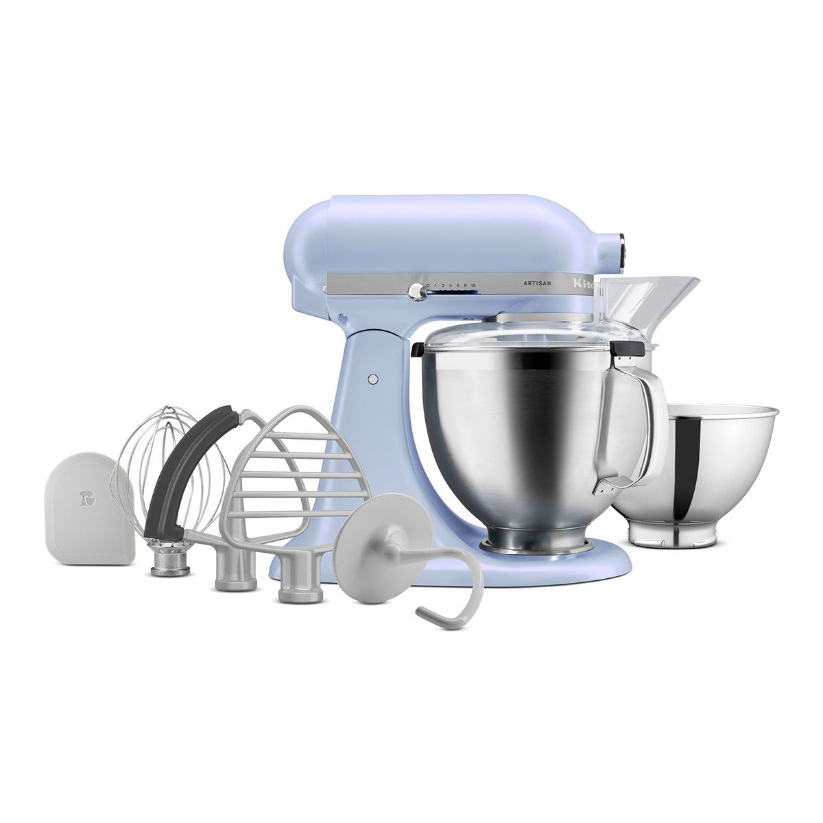 KITCHENAID - Batidora de pedestal KitchenAid Artisan Plus Blue Salt 10 velocidades 325W