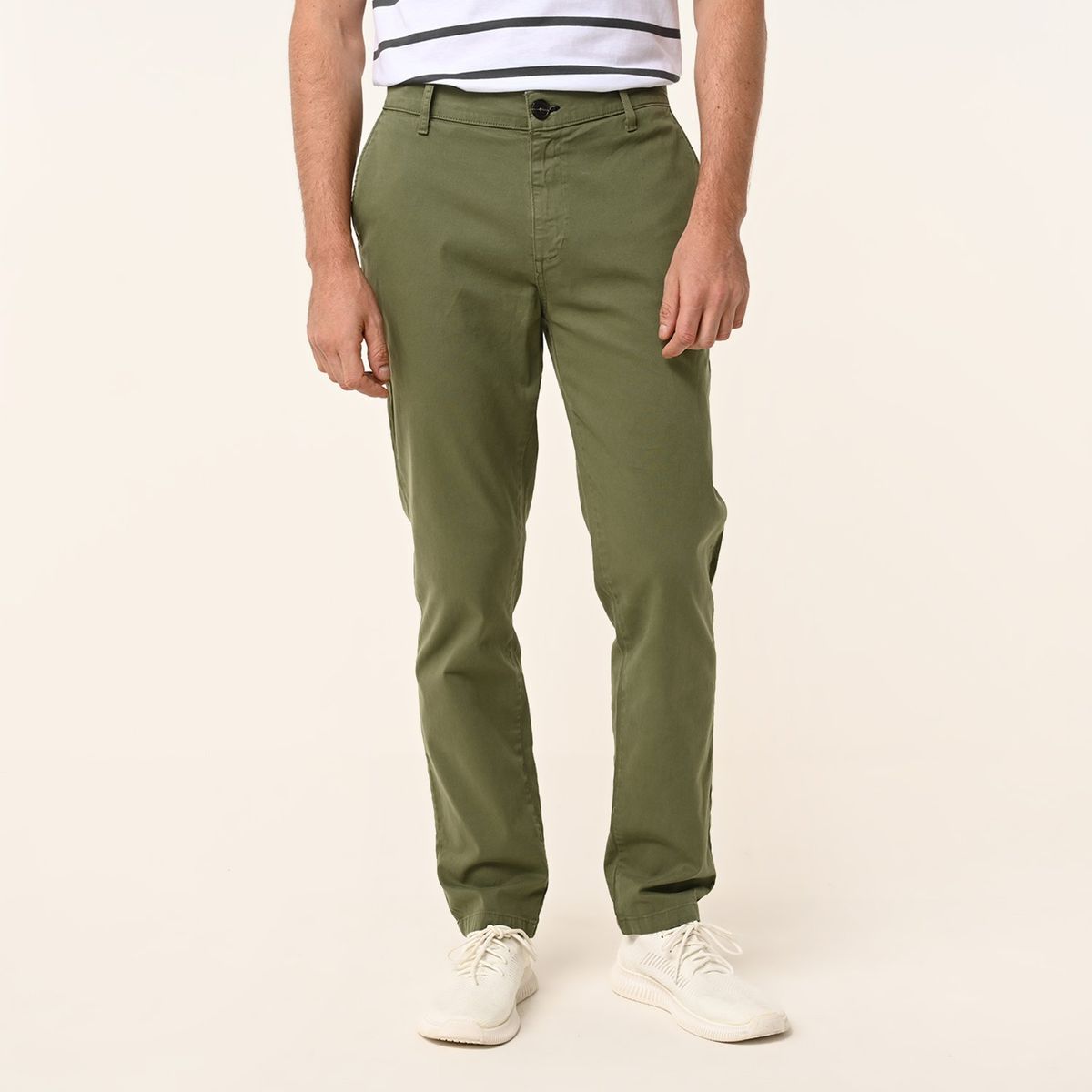 UNIVERSITY CLUB - Pantalón Chino Hombre Slim de Algodón University Club