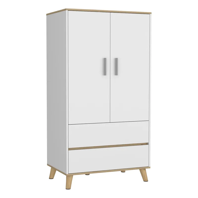 RTA MUEBLES - Clóset CBD 7253 2 Puertas 2 Cajones