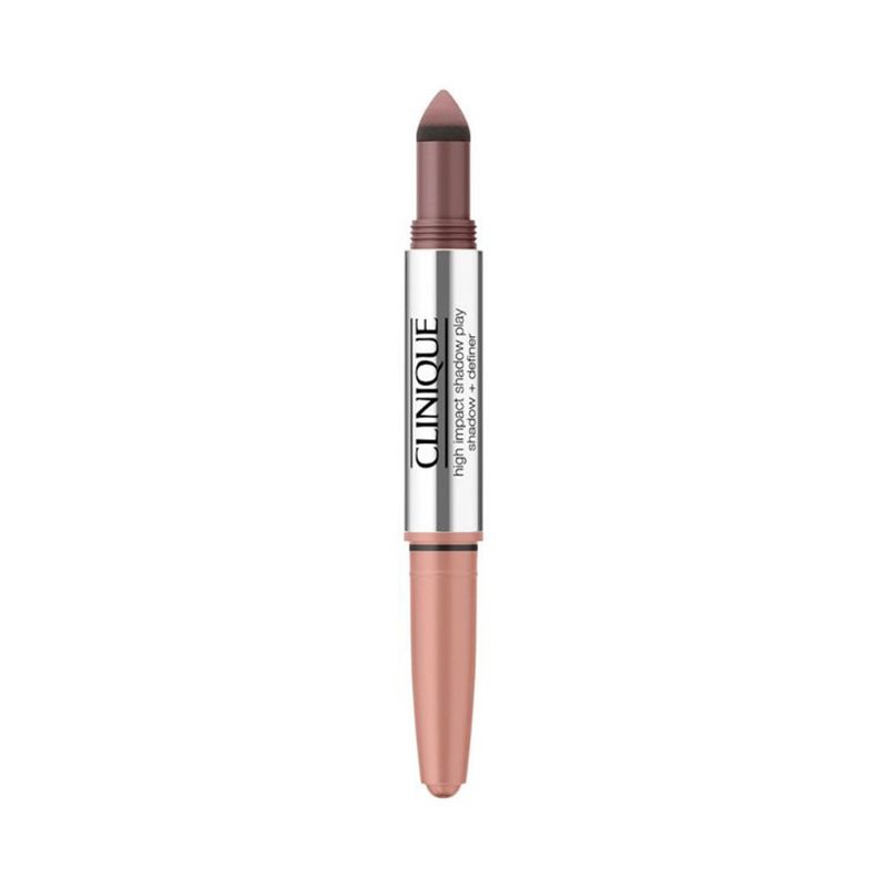 CLINIQUE - Maquillaje Clinique sombra de ojos y definidor high impact shadow play