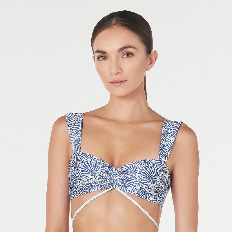 PALMACEA SWIMWEAR - Top de vestido de baño Con Estampado Palmacea Swimwear