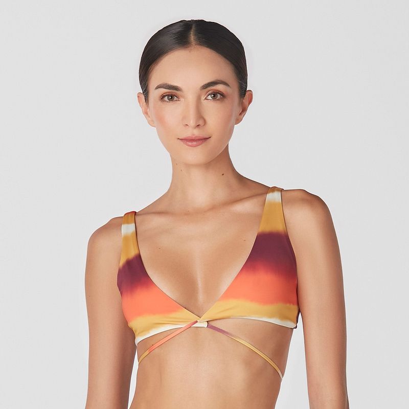PALMACEA SWIMWEAR - Top de vestido de baño Con Estampado Palmacea Swimwear
