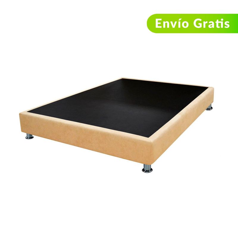 COLCHONES SPRING - Base Cama Dividida Tamaño King en Madera, 200 x 200 cm Colchones Spring