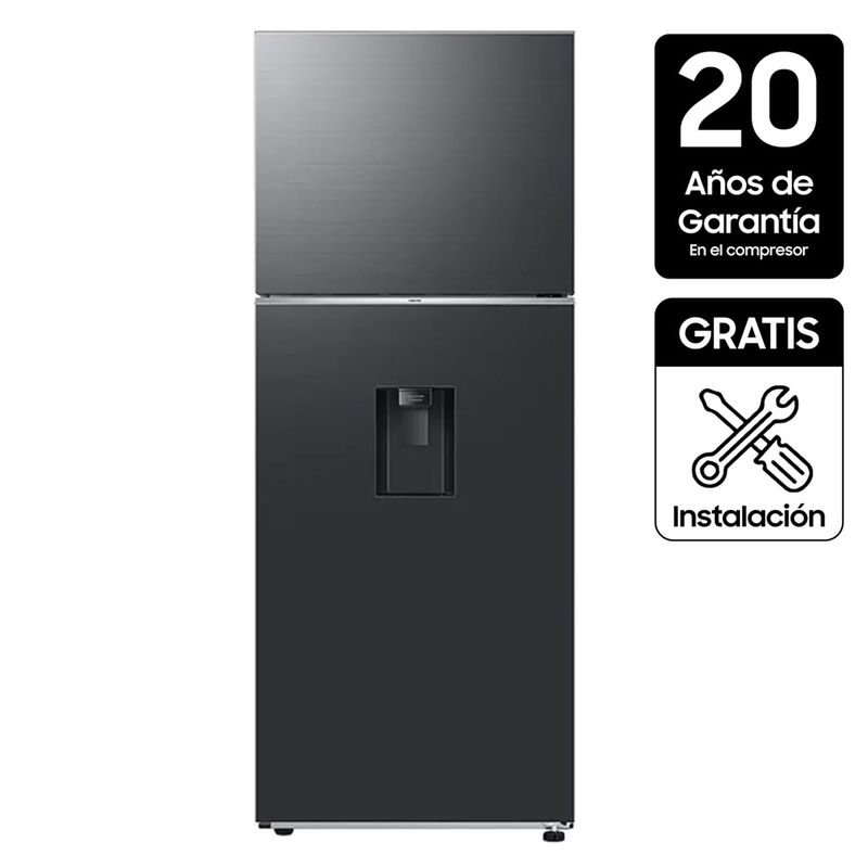 SAMSUNG - Nevera Samsung Congelador Superior No Frost 412 Lt RT42DG6220B1CO.