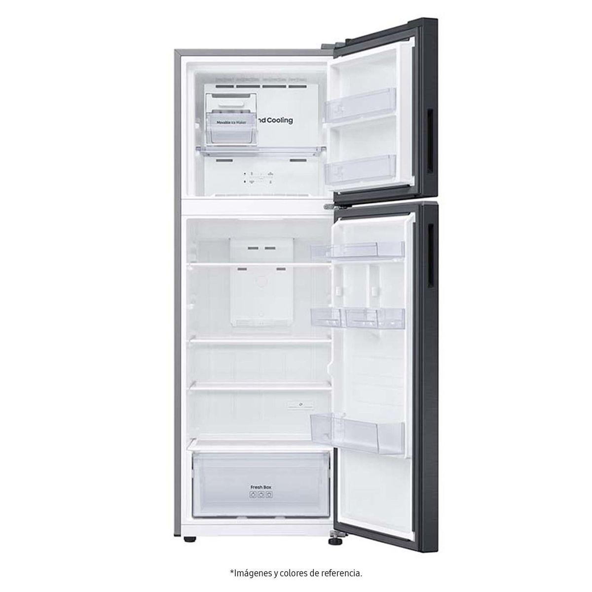 SAMSUNG - Nevera Samsung Congelador Superior No Frost 305 Lt RT31DG5120B1CO.