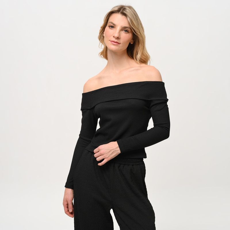 UNIVERSITY CLUB - Blusa Mujer Manga larga University Club