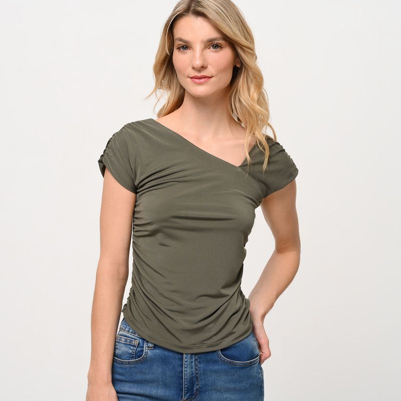 UNIVERSITY CLUB - Blusa Mujer Manga larga University Club