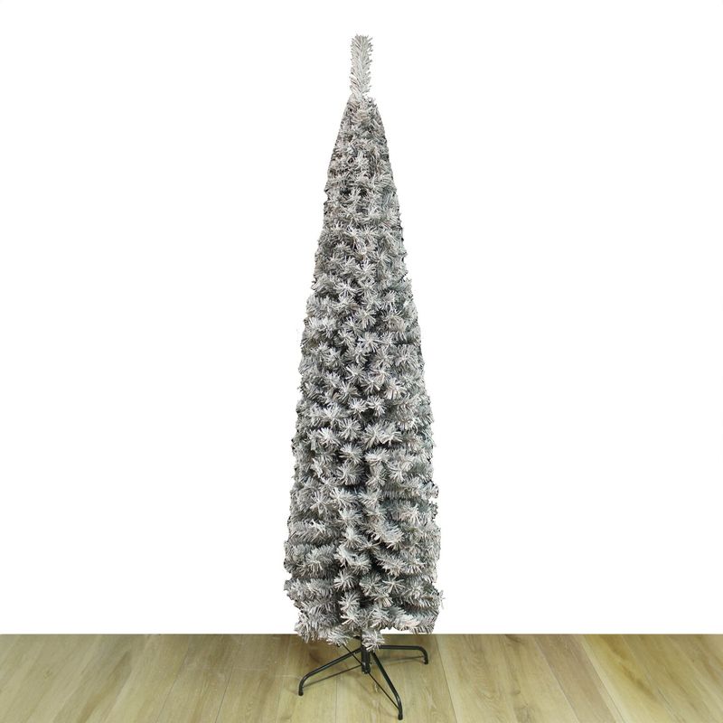 MICA - Árbol de navidad Lapiz Nieve 1.8 mts 377 ramas Mica