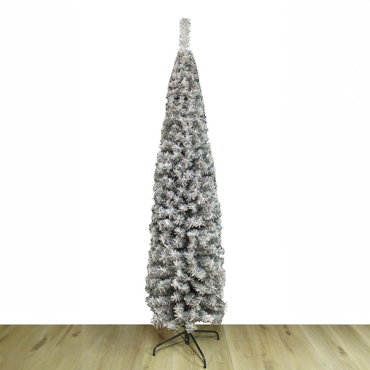 MICA - Árbol de Navidad: 225 cm Lapiz Nieve 475 ramas